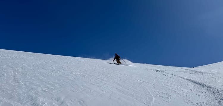 April 3 - Spring is kicking into gear and the skiing is GOOD!